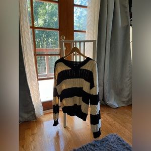 Y2k fashion knit sweater